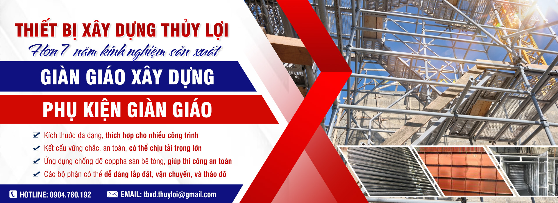 CÔNG TY TNHH THIẾT BỊ XÂY DỰNG THỦY LỢI